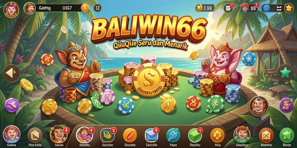 Screenshot gameplay QiuQiu BALIWIN66 yang menampilkan aksi seru.