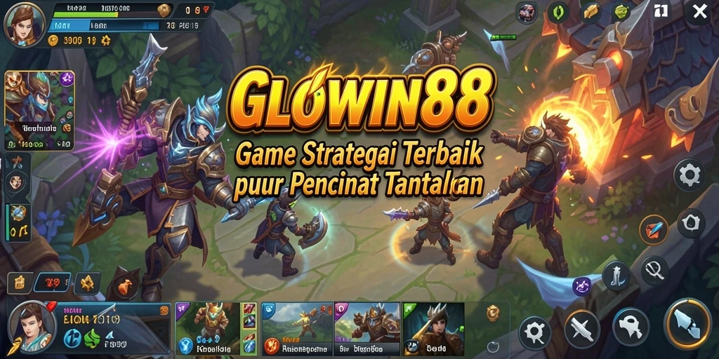 Tampilan gameplay GLOWIN88 yang menarik dan penuh strategi.