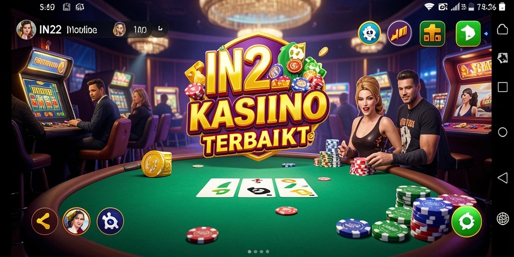 Tampilan gameplay yang menarik dan menyenangkan dari Kasino IN22.