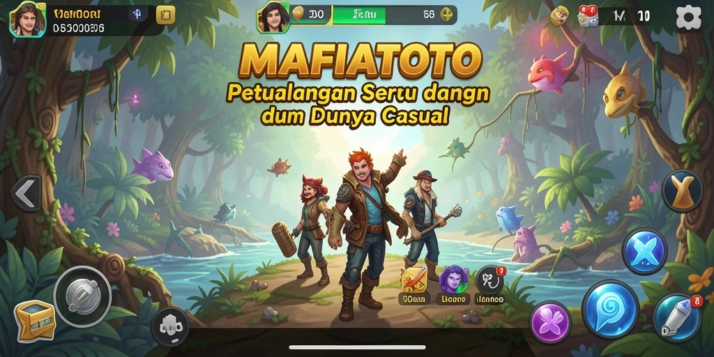 Tampilan gameplay seru dari MAFIATOTO dengan banyak tantangan.
