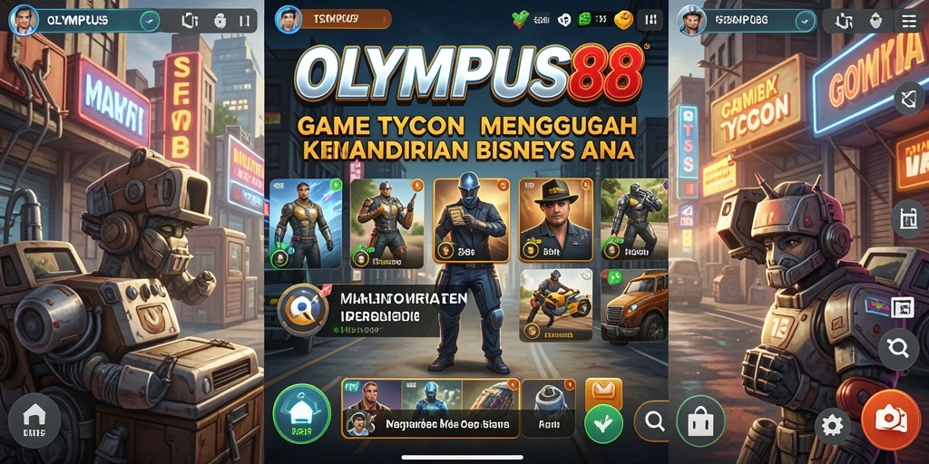Gameplay Tycoon yang dinamis dan menarik dalam OLYMPUS88.