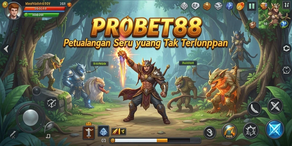 Gameplay seru dalam petualangan menegangkan di PROBET88.