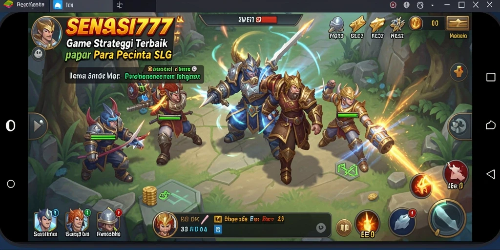 Tampilan gameplay menarik dari SENSASI777 yang seru.